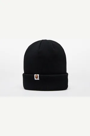 A Bathing Ape Logo Knit Cap M Universal