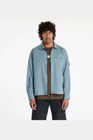 C.P. Company Kurtka Organic Gabardine Full Zip Overshirt L