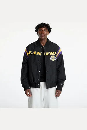New Era Bomber Los Angeles Lakers NBA Panel Bomber Jacket UNISEX / L