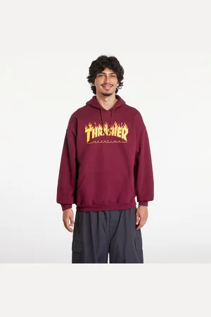 Thrasher Bluza Flame Logo Hood L