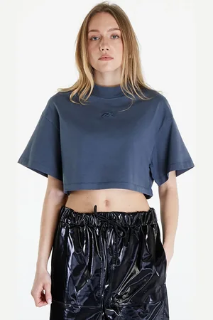 Reebok T-shirt Washed Cropped Tee M