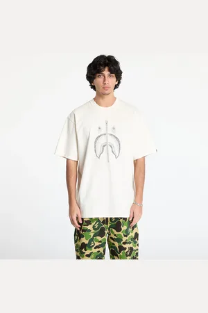 A Bathing Ape T-shirt Garment Dye Shark Relaxed Fit Tee XL