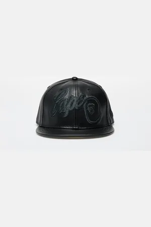 A Bathing Ape Czapka x New Era 59Fifty Leather Cap M L
