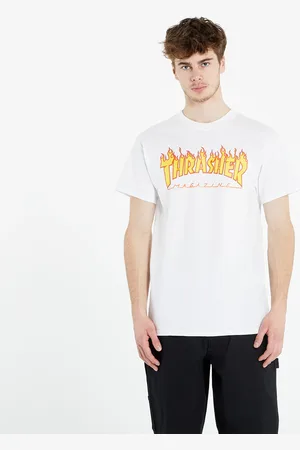 Thrasher T-shirt Flame Logo T-Shirt L