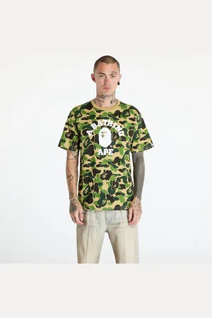 A Bathing Ape T-shirt Abc Camo College Tee M