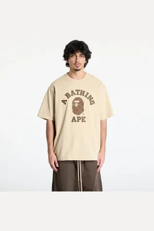 A Bathing Ape T-shirt College Monogram College Relaxed Fit Tee UNISEX M