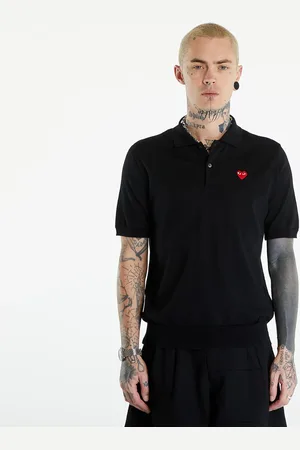 Comme des Garçons T-shirt Red Emblem Sweater UNISEX M
