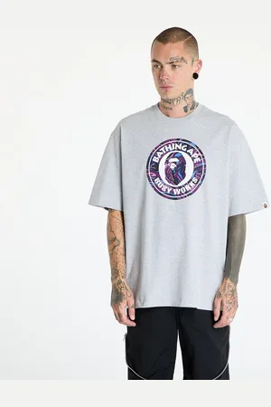 A Bathing Ape T-shirt Marbling Camo Busy Works Relaxed Fit Tee XL