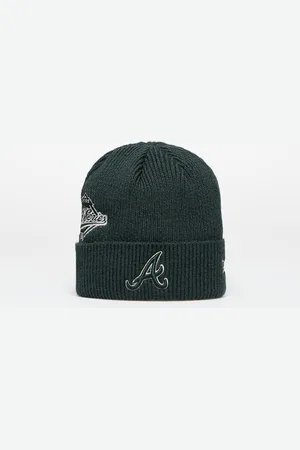 New Era Atlanta Braves Knit Medium MLB Ws Patch Beanie Universal