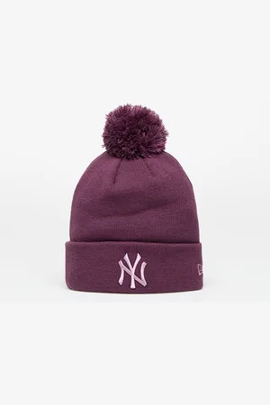New Era New York Yankees Knit Medium Wmns MLB Wmns Metallic Bobble Beanie Universal