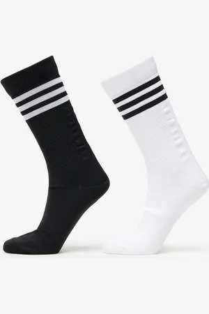 adidas Adidas 3 Stripes Textured Crew Socks 2-Pack / L
