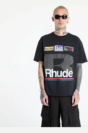Rhude T-shirt Petrol Patch Tee L