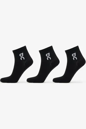 On Running Logo Sock Mid 3-Pack L