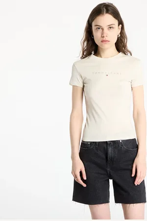 Tommy Hilfiger T-shirt Tommy Jeans Slim Tonal Linear Tee L