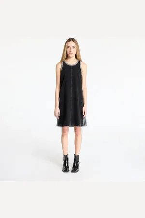 adidas Adidas Adicolor Denim 3 Stripes Tank Dress / L