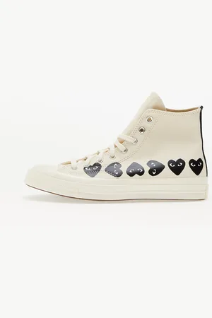 Comme des Garçons Trampki Converse x Comme des Garcons PLAY Chuck 70 Hi Multi Heart / / Egret EUR 45