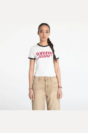 Tommy Hilfiger T-shirt Tommy Jeans Slim Script Tee L
