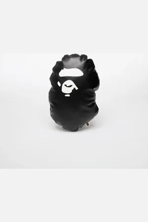 A Bathing Ape Ape Head Pu Leather Cushion M Universal
