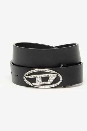 Diesel Pasek Oval D Logo B-1Dr-Layer Strass 85
