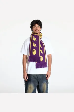 A Bathing Ape Szalik Jacquard Bape Logo Long Scarf M Universal