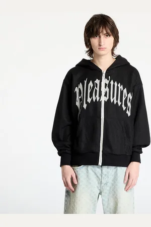 Pleasures Bluza Twitch Knitted Zip Hoodie L