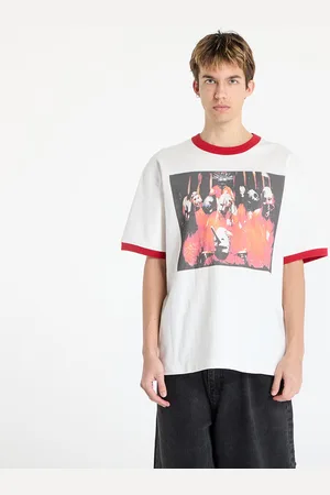 Pleasures T-shirt x Slipknot Self Titled Ringer Shirt L
