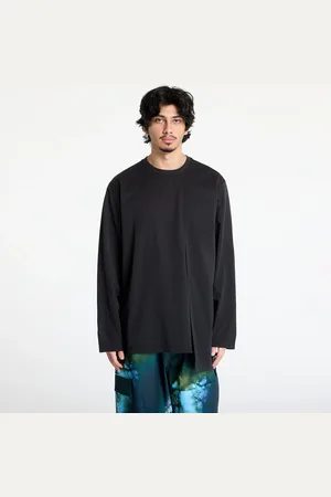 Y-3 T-shirt Premium Long Sleeve Long-Sleeve Top UNISEX L