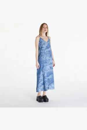 Tommy Hilfiger Tommy Jeans Chambray Sleeveless Maxi Dress S