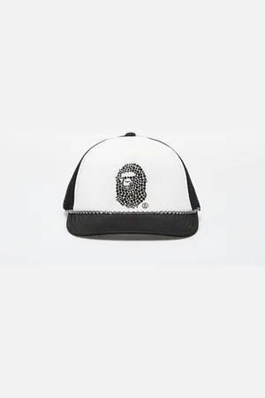 A Bathing Ape Czapka x SWAROVSKI Rhinestone Ape Head Mesh Cap M Universal