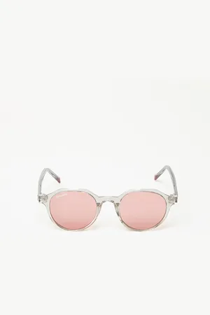 D.franklin Okulary przeciwsłoneczne Ultra Light S Round / Red Universal