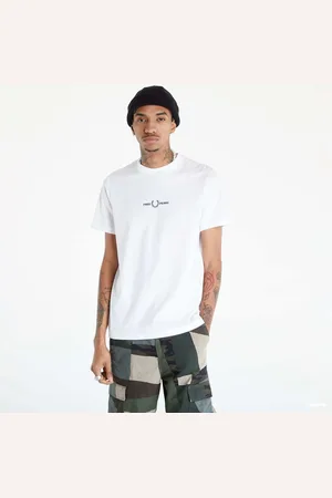 Fred Perry T-shirt Embroidered T-Shirt L