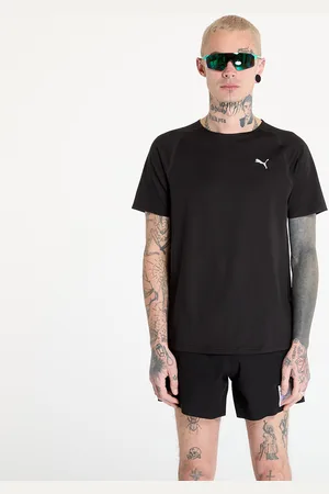 PUMA T-shirt M Run Cloudspun Tee Black L