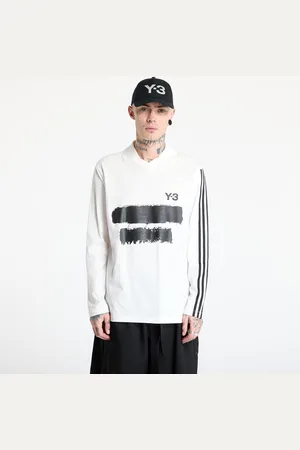 Y-3 T-shirt Graphic Logo Long Sleeve Top UNISEX L