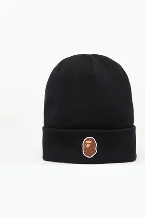 A Bathing Ape One Point Ape Head Knit Cap Universal