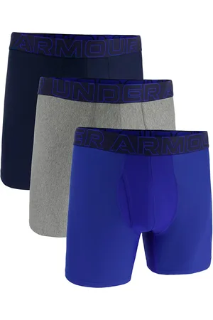 Under Armour M Perf Tech 6in 3-Pack L
