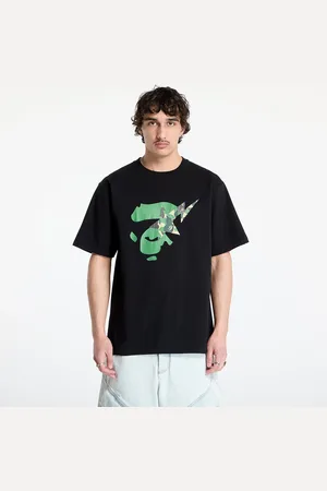 A Bathing Ape T-shirt Abc Camo Ape Face Star Tee UNISEX L