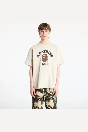 A Bathing Ape T-shirt College Tee UNISEX L