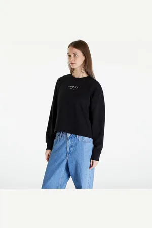 Tommy Hilfiger Bluza Tommy Jeans Essential Logo 2 Relaxed Fit Crewneck L