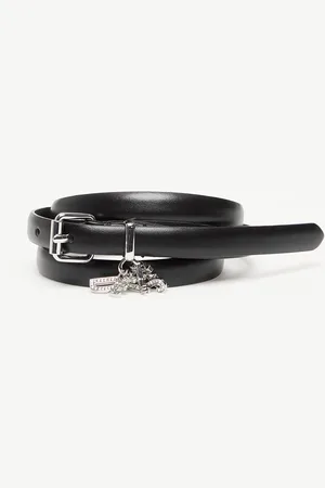 Diesel Pasek Logo B-Charm-Loop Belt 85