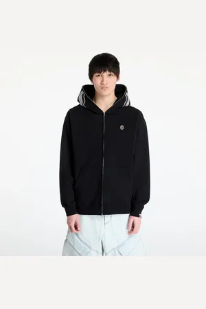 A Bathing Ape Bluza One Point Ape Head Shark Relaxed Fit Full Zip Hoodie M XL
