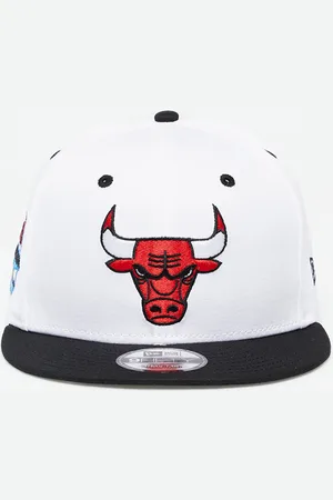 New Era Czapka Chicago Bulls White Crown Patch 9Fifty Snapback Cap / M-L