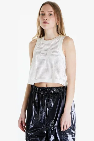 Tommy Hilfiger Top na ramiączkach Tommy Jeans Open Stitch Flag Tank Top L