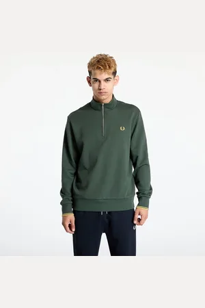 Fred Perry Bluza Half Zip Sweatshirt L