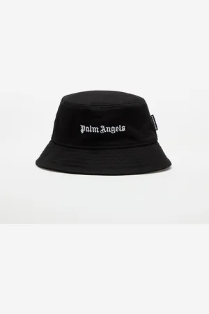 Palm Angels Logo Bucket Hat / I