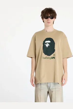 A Bathing Ape T-shirt Sta Houndstooth By Bathing Ape Relaxed Fit Tee M M