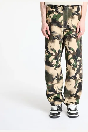 A Bathing Ape Spodnie Map Camo Relaxed Fit Work Pants UNISEX L