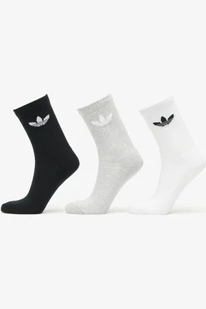 adidas Adidas Trefoil Cushion Crew Sock 3-Pack / / Black L