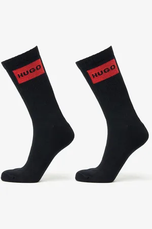HUGO BOSS Logo Quarter Socks 2-Pack 43-46