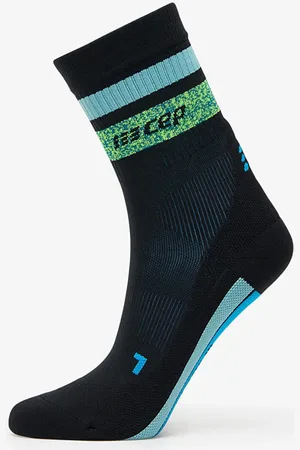 CEP Miami Vibes Mid Cut Compression Socks / / Aqua L