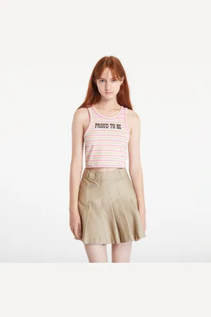 Converse Top Proud To Be Cropped Tank Top L